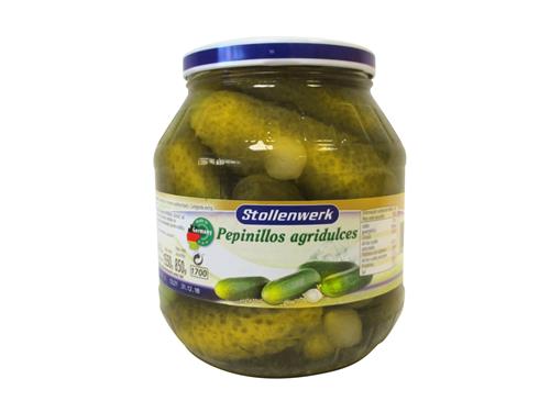 Stollenwerk огурцы в горшочке 1550г (4068500003705)