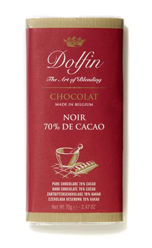 Шоколад dolfin горький 70% какао 70г арт.275300 (5413415275300) (5413415275300)